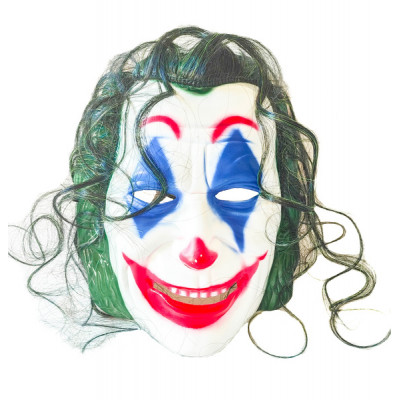 Karnevalová maska – Joker s vlasmi
